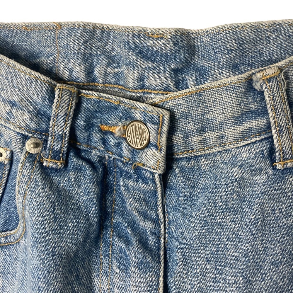 Vintage Gitano Emporio High Waist Denim Skirt 14 - Picture 2 of 7